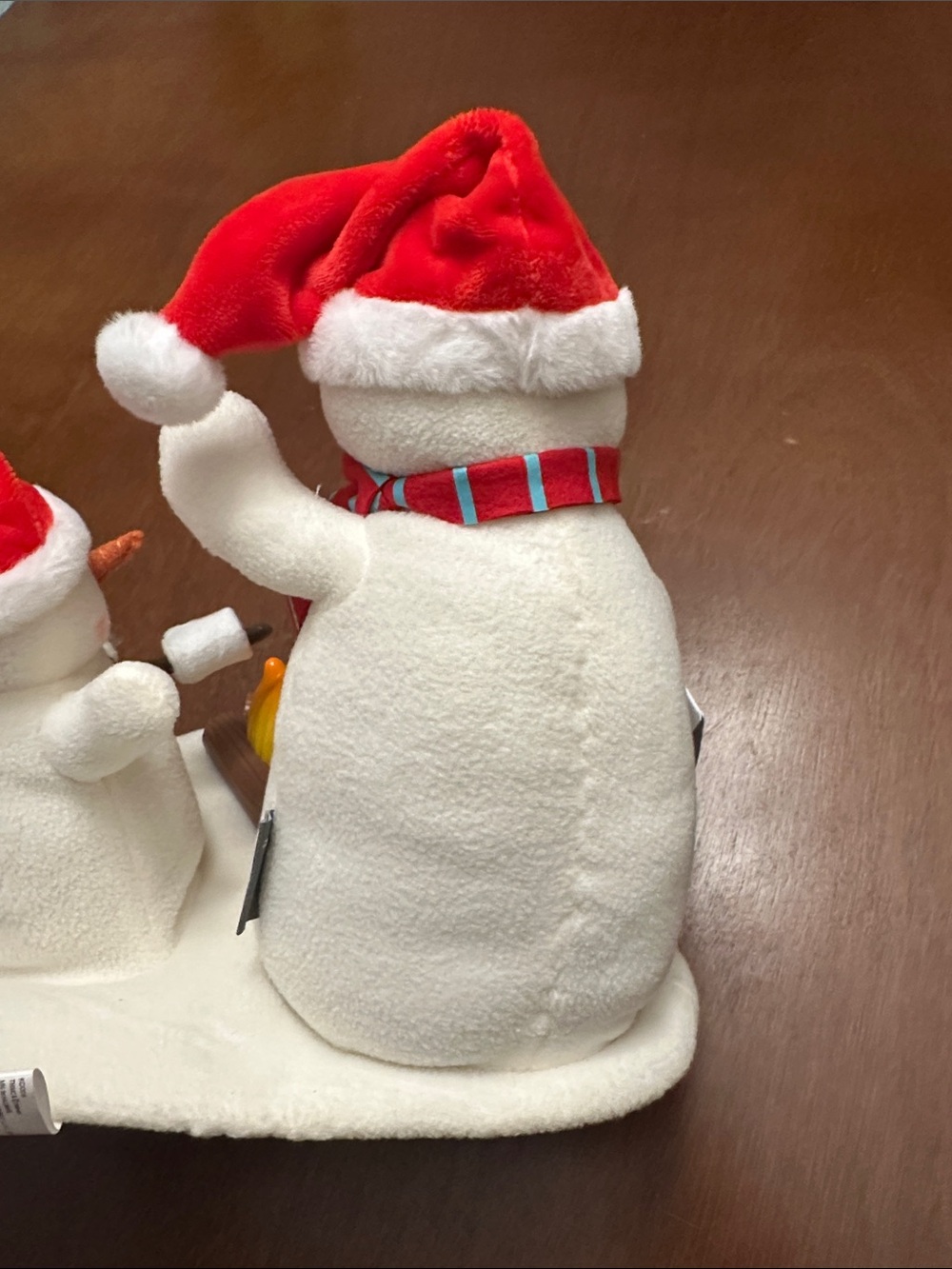 2025 Hallmark Light Sound Motion Roasting Marshmallows Snowmen Plush Holiday - Picture 8 of 10